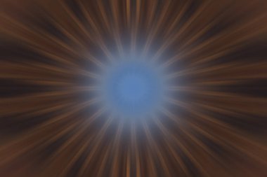 Çember desenli soyut renkli mandala