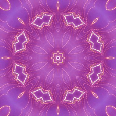 Renkli soyut arka plan. Fantezi mandala konsepti