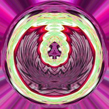 soyut kaleydoskopik şekil gizemli arkaplan 