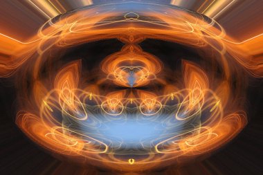 Renkli soyut arka plan. Fantezi mandala konsepti