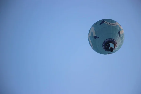 Heteluchtballon Zicht Lucht — Stockfoto