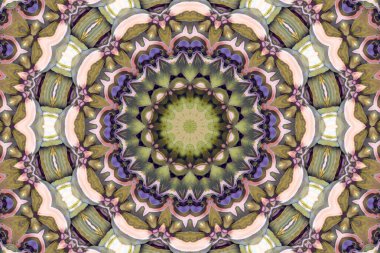 Renkli soyut arka plan. Fantezi mandala konsepti