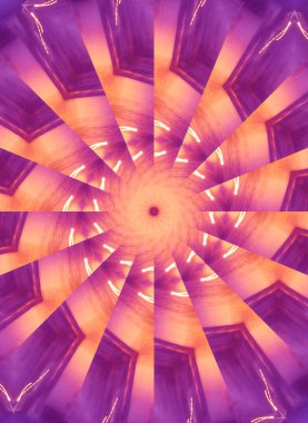 Renkli soyut arka plan. Fantezi mandala konsepti