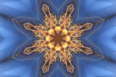 Renkli soyut arka plan. Fantezi mandala konsepti