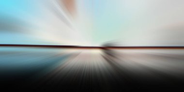 Blurred city background view, motion concept 