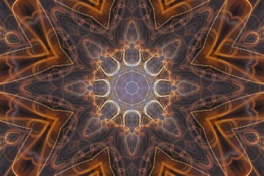 Renkli soyut arka plan. Fantezi mandala konsepti