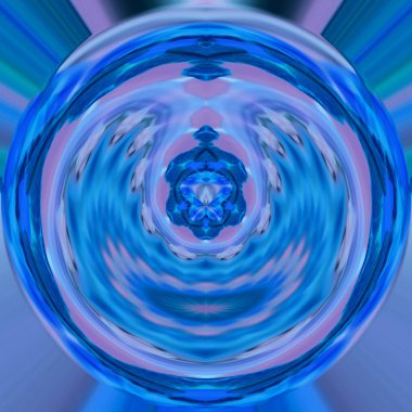 soyut kaleydoskopik şekil gizemli arkaplan 
