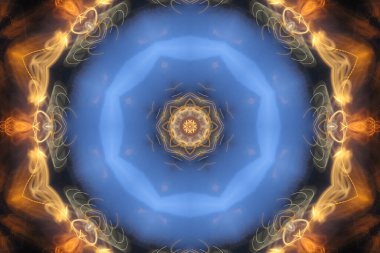 Renkli soyut arka plan. Fantezi mandala konsepti