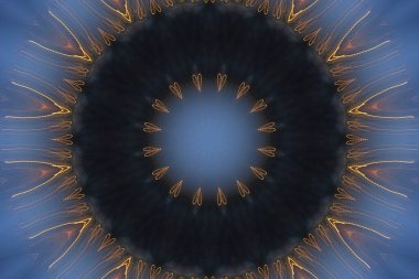 Renkli soyut arka plan. Fantezi mandala konsepti