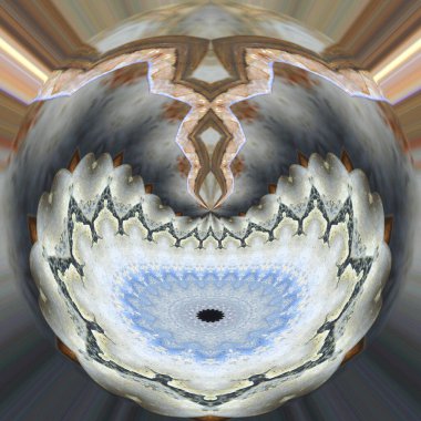 soyut kaleydoskopik şekil gizemli arkaplan 