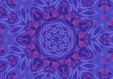 Renkli soyut arka plan. Fantezi mandala konsepti