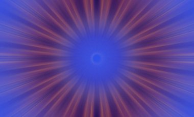 Çember desenli soyut renkli mandala