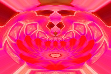 Renkli soyut arka plan. Fantezi mandala konsepti