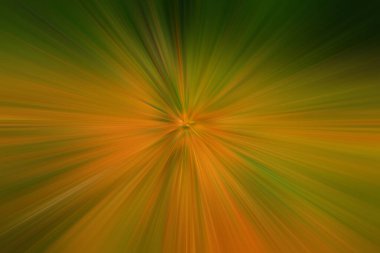 Dinamik ışık huzmeleri. Uzayda bir parlama perspektife giriyor