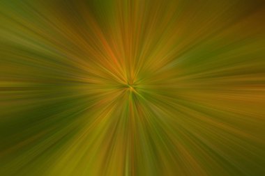 Dinamik ışık huzmeleri. Uzayda bir parlama perspektife giriyor