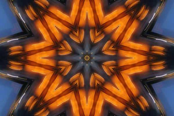 Fundo Abstrato Colorido Conceito Mandala Fantasia — Fotografia de Stock