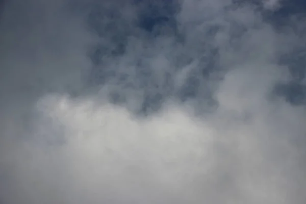 Céu Nublado Vista Fundo — Fotografia de Stock