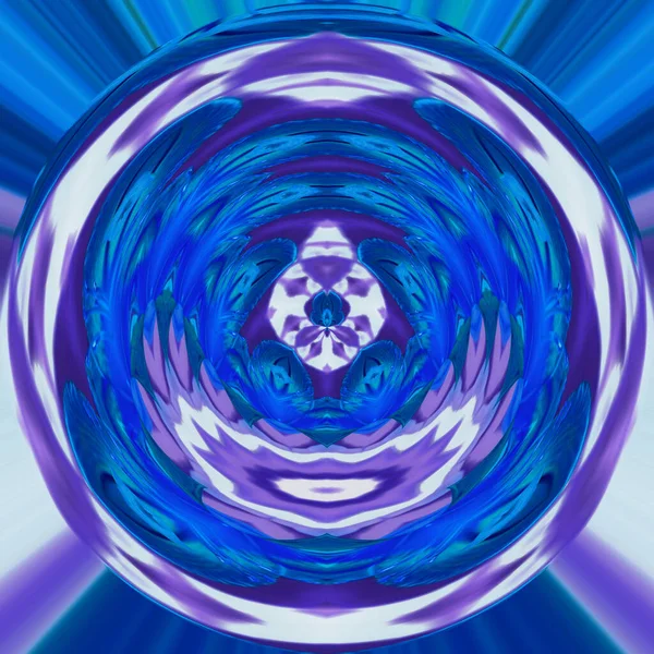 Abstrakte Kaleidoskopische Form Mystischer Esoterischer Hintergrund — Stockfoto