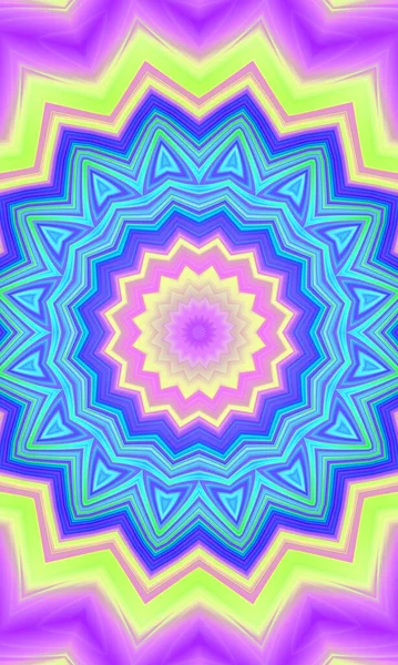 Colorful Abstract Background Fantasy Mandala Concept — Stock Photo, Image