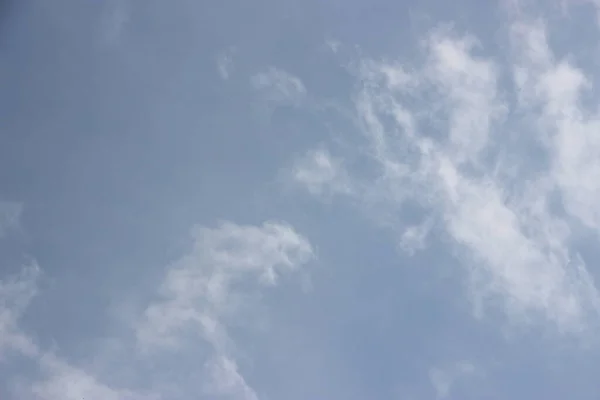 Вид Облачное Небо Фоне — стоковое фото