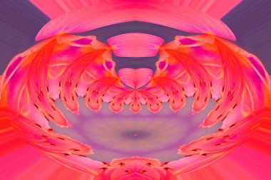 Renkli soyut arka plan. Fantezi mandala konsepti