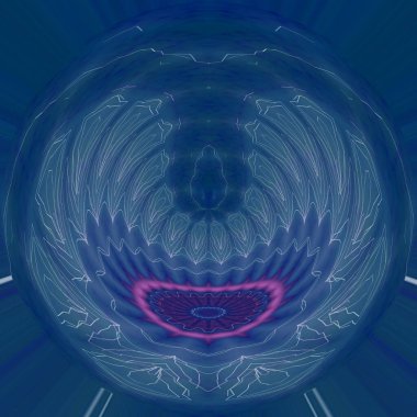 Renkli soyut arka plan. Fantezi mandala konsepti