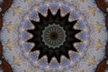 Renkli soyut arka plan. Fantezi mandala konsepti