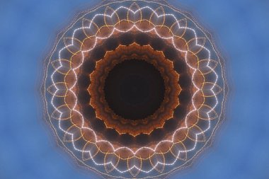 Renkli soyut arka plan. Fantezi mandala konsepti