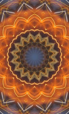 Renkli soyut arka plan. Fantezi mandala konsepti