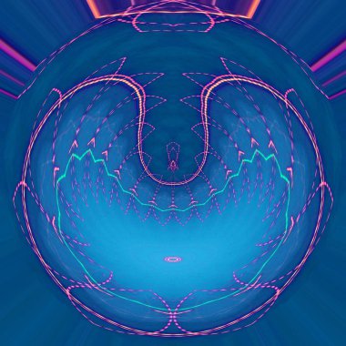 Renkli soyut arka plan. Fantezi mandala konsepti