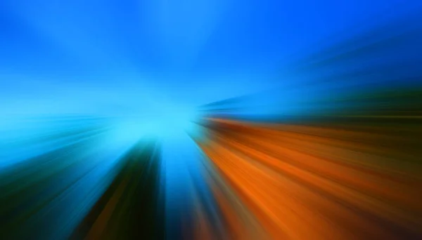 Blurred City Background View Motion Concept — 图库照片