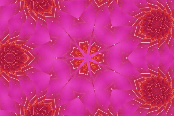 Fondo Abstracto Colorido Fantasía Mandala Concepto — Foto de Stock