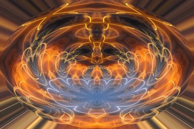 Renkli soyut arka plan. Fantezi mandala konsepti