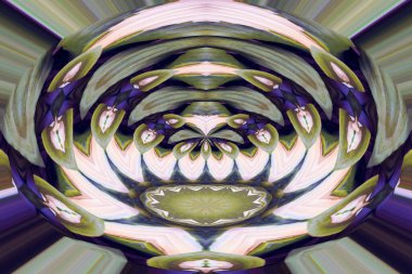 Renkli soyut arka plan. Fantezi mandala konsepti