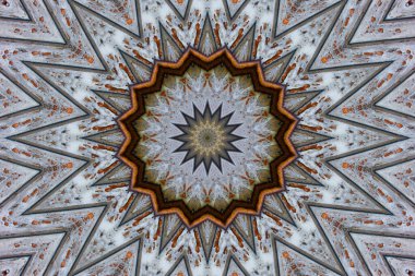 Renkli soyut arka plan. Fantezi mandala konsepti