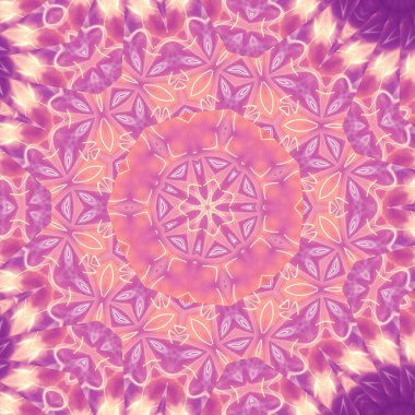 Renkli soyut arka plan. Fantezi mandala konsepti