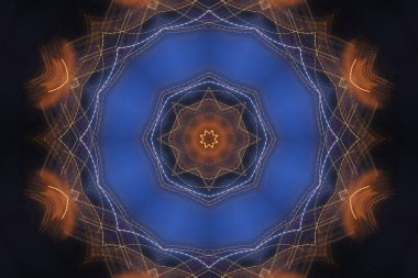 Renkli soyut arka plan. Fantezi mandala konsepti