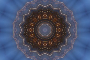 Renkli soyut arka plan. Fantezi mandala konsepti