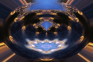 Renkli soyut arka plan. Fantezi mandala konsepti