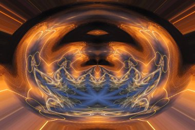 Renkli soyut arka plan. Fantezi mandala konsepti