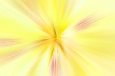 Dinamik ışık huzmeleri. Uzayda bir parlama perspektife giriyor