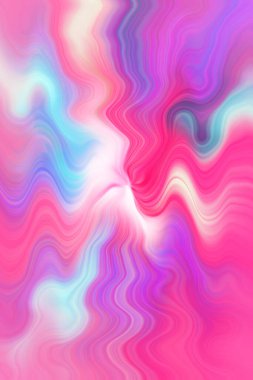Renkli dalgalarda soyut arkaplan 