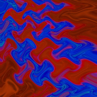 Renkli dalgalarda soyut arkaplan 