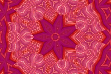 Renkli soyut arka plan. Fantezi mandala konsepti