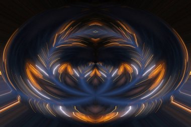 Renkli soyut arka plan. Fantezi mandala konsepti