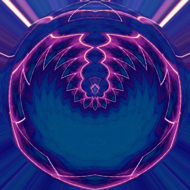 Renkli soyut arka plan. Fantezi mandala konsepti