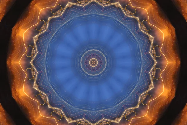 Renkli soyut arka plan. Fantezi mandala konsepti