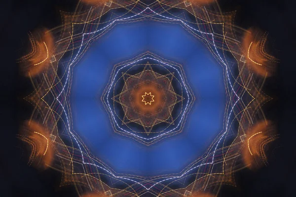 Renkli soyut arka plan. Fantezi mandala konsepti