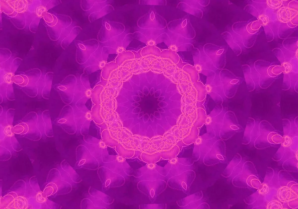 Fondo Abstracto Colorido Fantasía Mandala Concepto — Foto de Stock