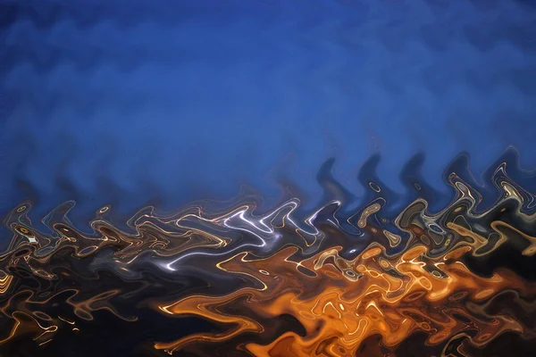 Fundo Abstrato Ondas Coloridas — Fotografia de Stock